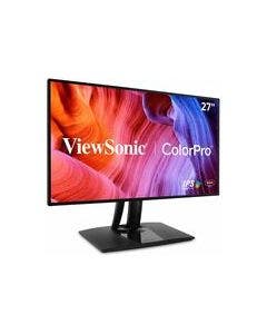 ViewSonic VP2768a 27-Inch Premium IPS 1440p Monitor with Advanced Ergonomics, ColorPro 100% sRGB Rec 709, 14-bit 3D LUT, Eye Care, 90W USB C, RJ45, HDMI, Daisy Chain for Home and Office