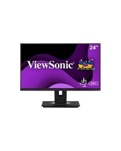 ViewSonic VG2455 24 Inch IPS 1080p Monitor with USB C 3.1, HDMI, DisplayPort, VGA and 40 Degree Tilt Ergonomics for Home and Office