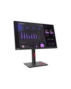 Lenovo ThinkVision T24i-30 24" Class Full HD LCD Monitor - 16:9 - Raven Black