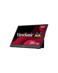 ViewSonic VA1655 15.6 Inch 1080p Portable IPS Monitor with Mobile Ergonomics, USB C, Mini HDMI and a Protective Case for Home and Office