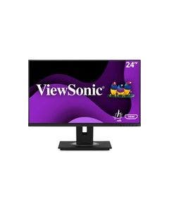 ViewSonic VG2448A 24 Inch IPS 1080p Ergonomic Monitor with Ultra-Thin Bezels, HDMI, DisplayPort, USB, VGA, and 40 Degree Tilt for Home and Office